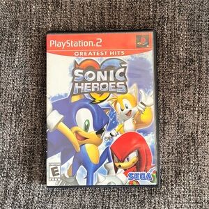 Sonic Heroes Sony Playstation 2 PS2 Game Complete CIB
